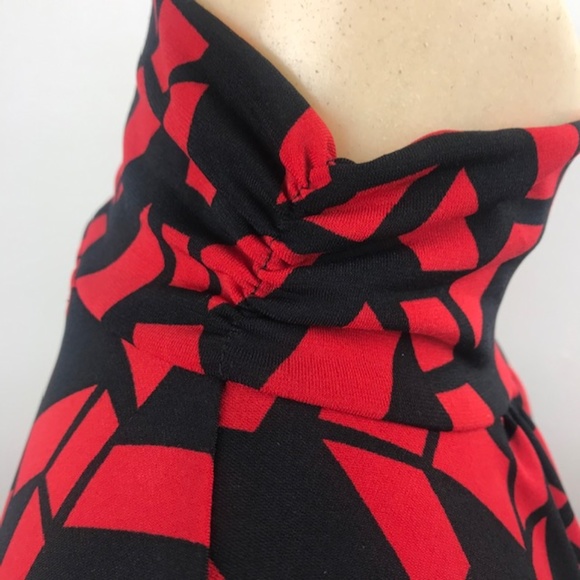 Style & Co. Size P Red and Black pattern Shirt - Picture 8 of 8